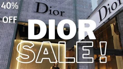 dior sales recently|does Dior have sales.